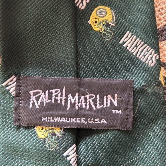 Green Bay Packers Tie pre loved - Picture 4 of 4